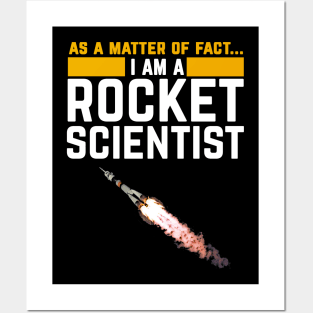 I'm a Rocket Scientist Funny Rocket Science Posters and Art